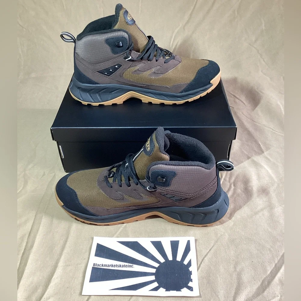 NWOB KEEN Hightrail Polar Waterproof Hiking Boot Dark Earth 1031176 Men Size 10